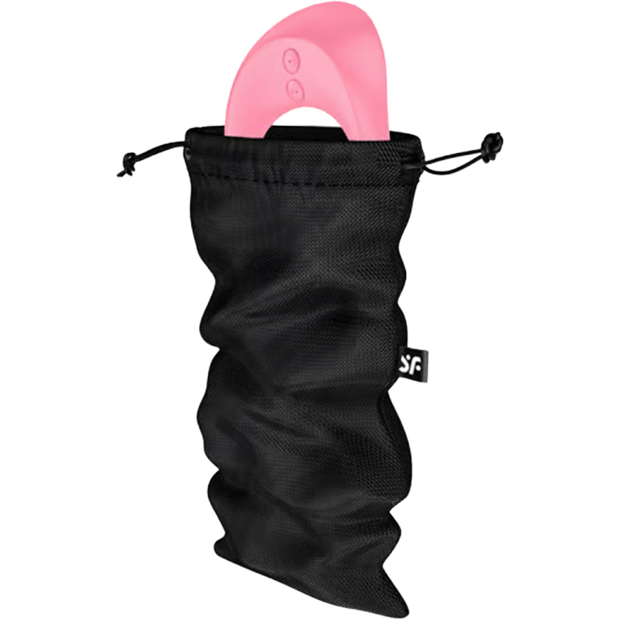 Satisfyer Treasure Bag M - szexjáték tároló táska - közepes (fekete)